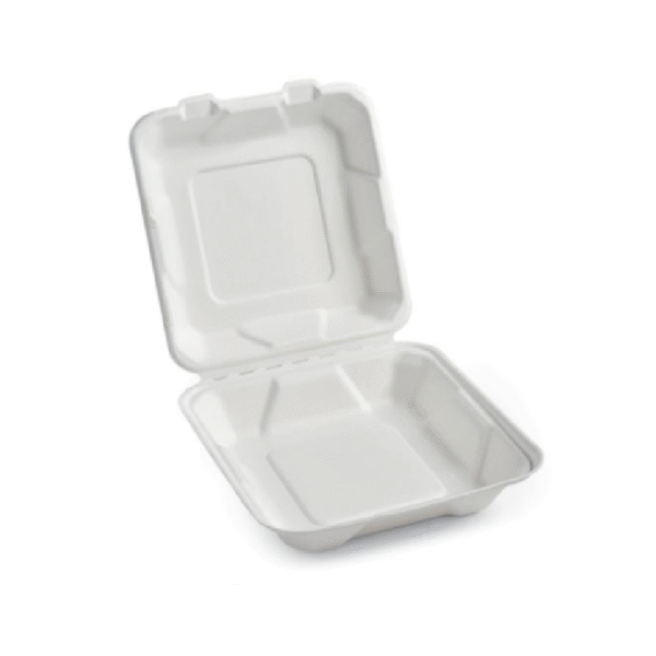8" Shallow Clamshell