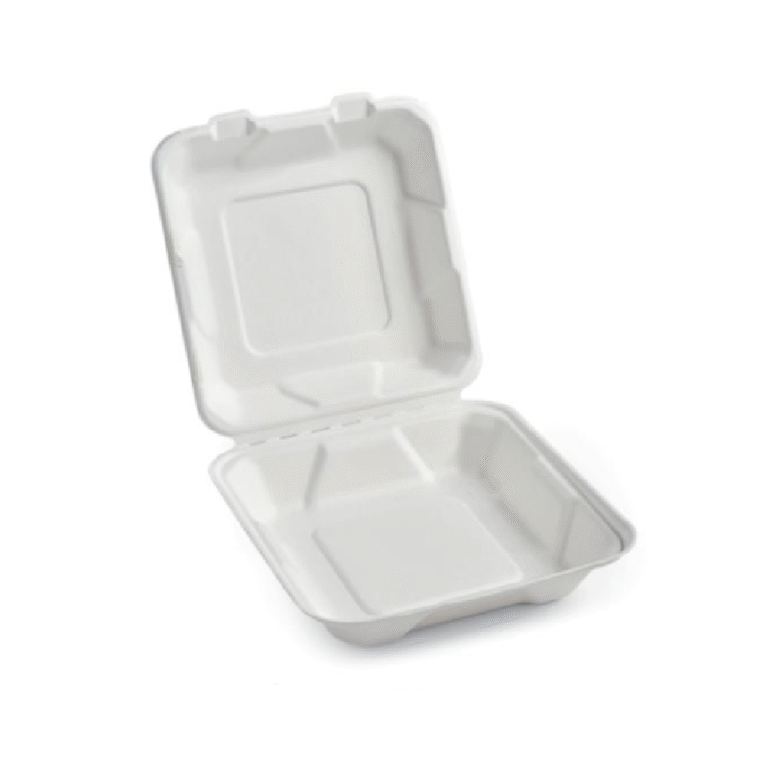 8" Shallow Clamshell