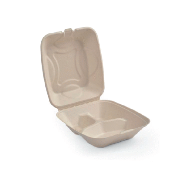 8"3-com PFF Compartment Clamshell(X-083)